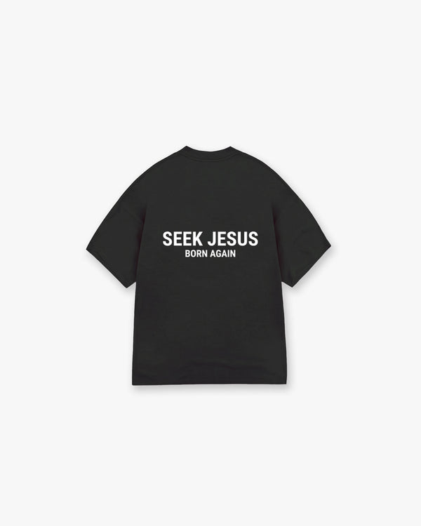 Seek Jesus Tee | Onyx Black