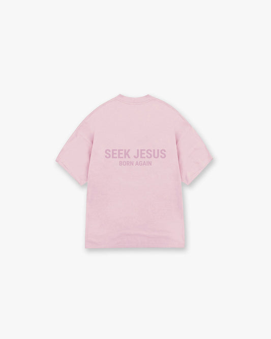 Seek Jesus Tee | Rose Pink